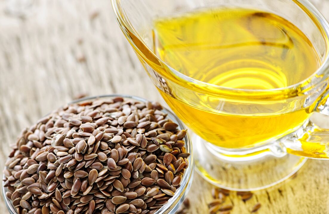 Aceite de linaza para agrandar los senos
