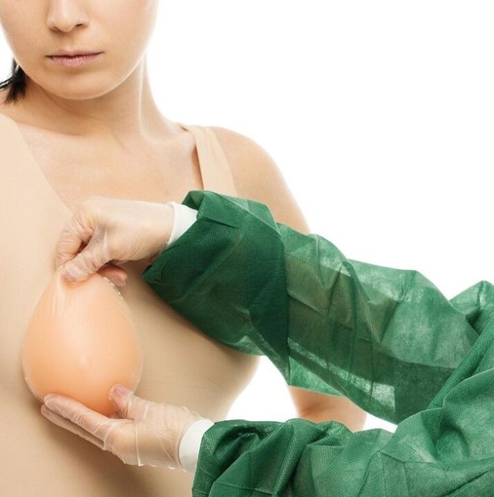 Implantes para agrandar los senos
